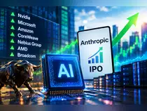 AI stocks rally after Anthropic IPO filing, Nvidia gains nearly 3%<br>