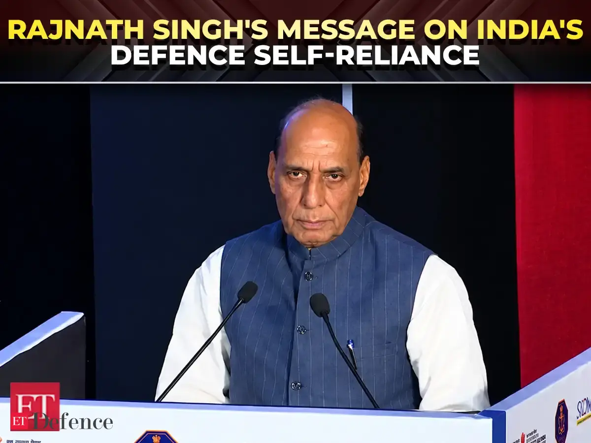 Rajnath Singh pushes cost-effective defence production, flags India's ...