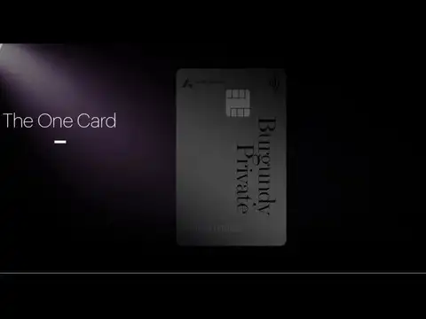 Axis BURGUNDY PRIVATE &ndash; The One Card