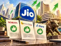 ​<strong>Jio Platforms shares get 3 Buy calls on Day 1 as Nomura, Motilal and Elara initiate coverage. Check target price</strong>​<br>