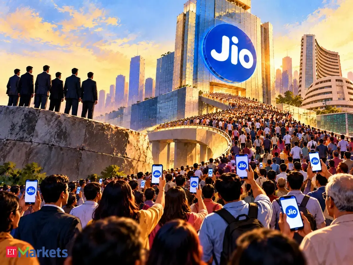 From 104 shareholders to nearly 80 lakh! Jio becomes India's most widely owned stock on listing day