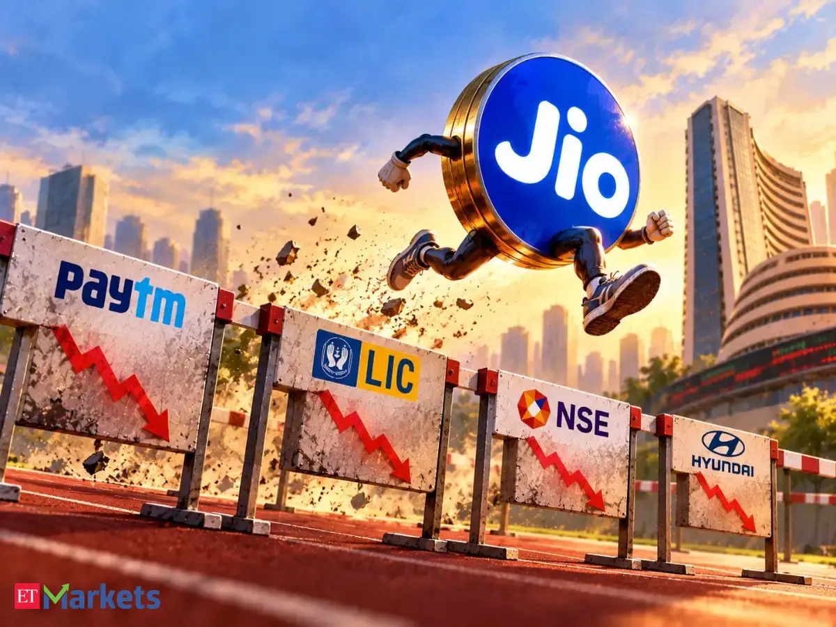Jio debuts on D-Street: India’s biggest IPOs delivered negative returns over one month after listing. Will Jio break the curse?