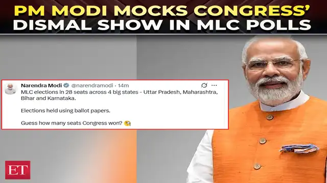 ‘Guess how many seats Congress won!’: PM Modi's 'ballot' taunt after zero-seat rout in MLC results
