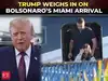 'They were treated very unfairly’: Trump defends Flavio Bolsonaro after his family reaching in Miami