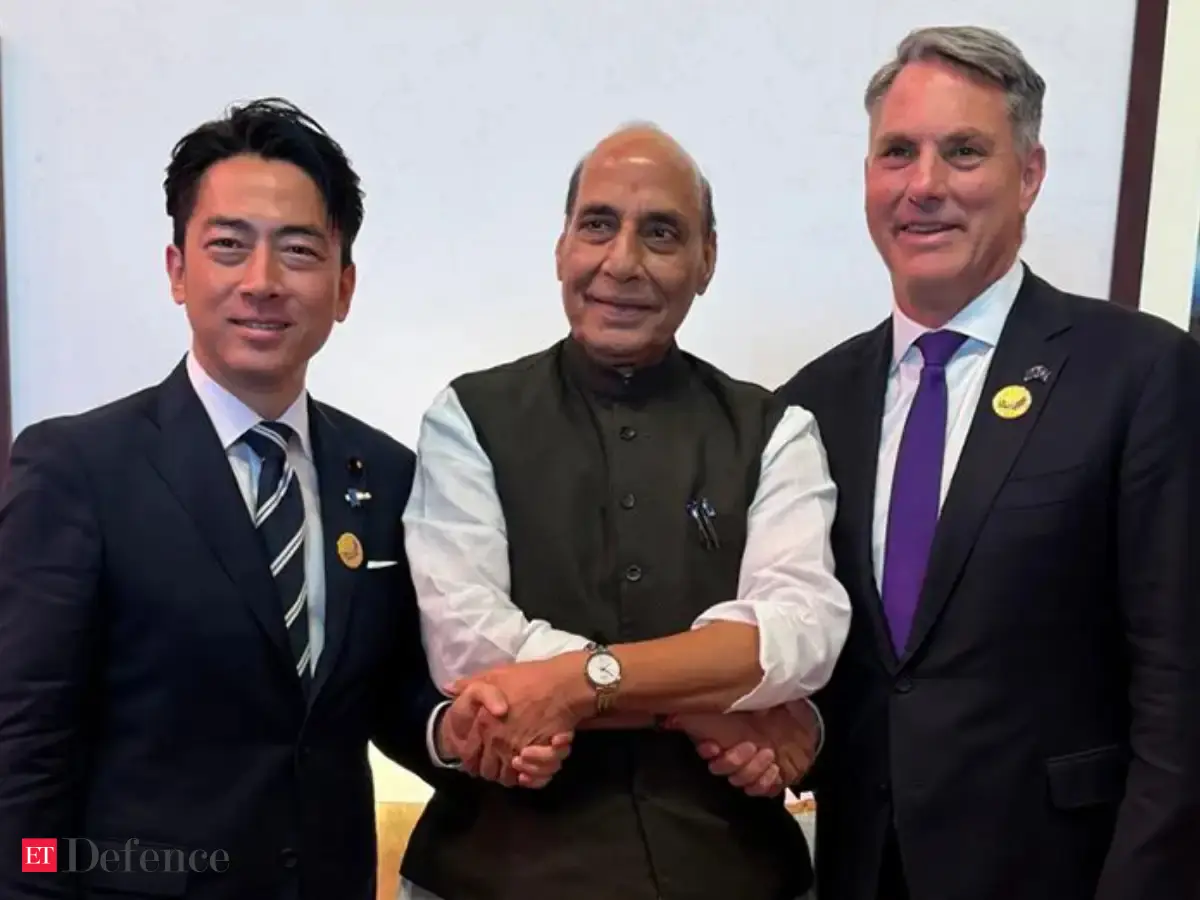 JAI - Japan, Australia, India: Rajnath Singh reaffirms close ties with Japan, Australia at meeting with counterparts
