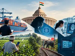 India’s AI-Powered Future Collage