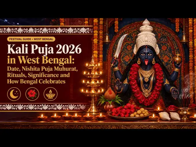 Kali Puja (November 08, 2026): Nishita Puja Muhurat, Bhoot Chaturdashi ...
