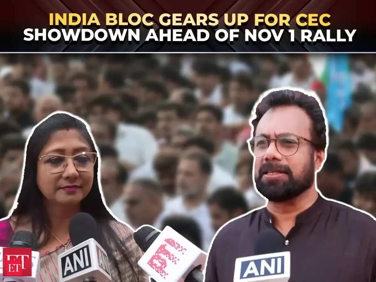 INDIA bloc leaders meet ahead of ‘Public Impeachment’ event against CEC