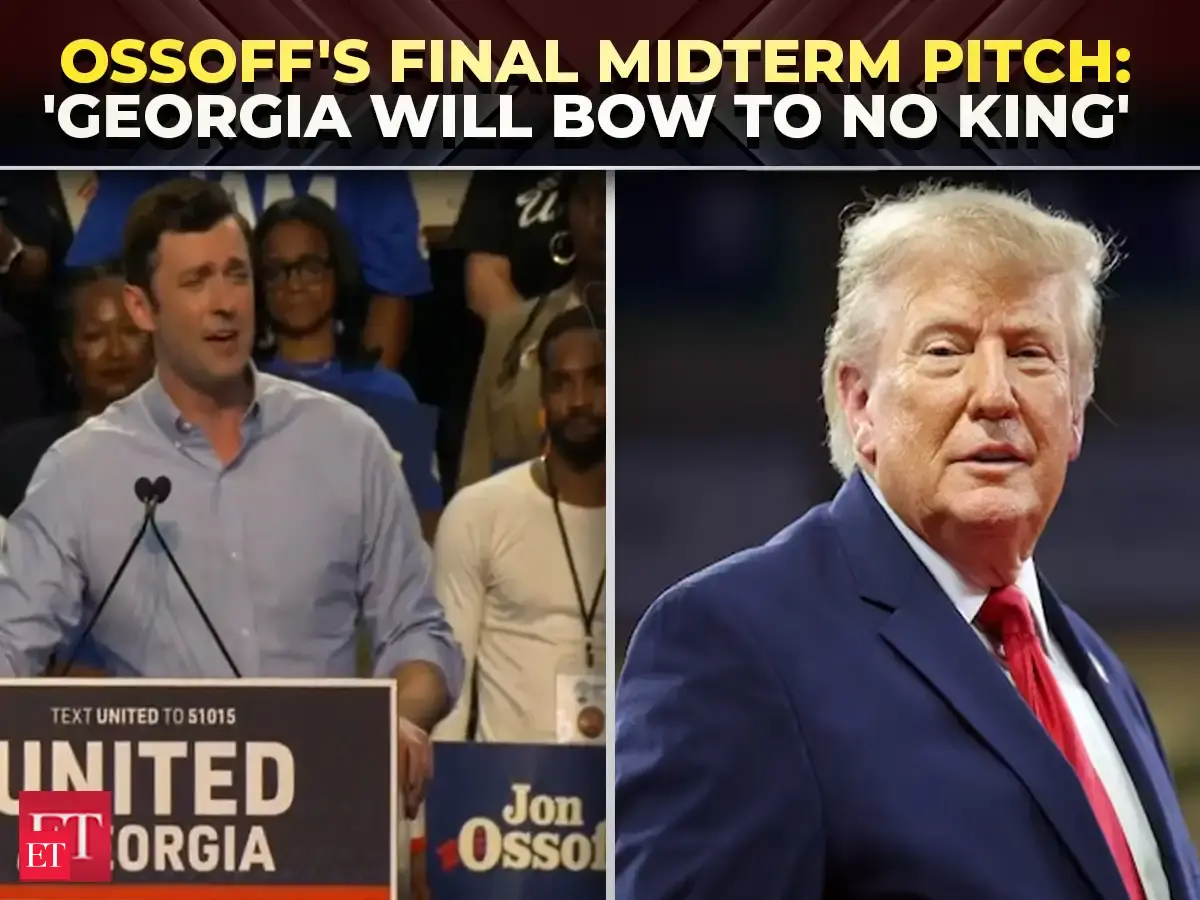 'Georgia will rebuke the crook President': Jon Ossoff launches fiery ...