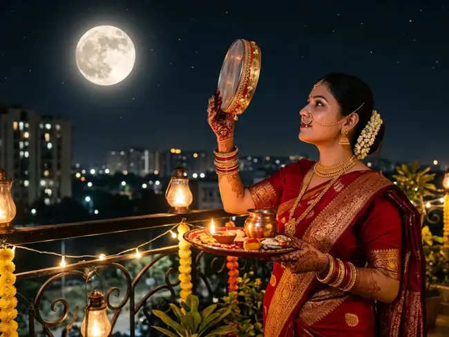 Karwa Chauth AI prompts: Karwa Chauth 2026 AI Photo Prompts: From ...
