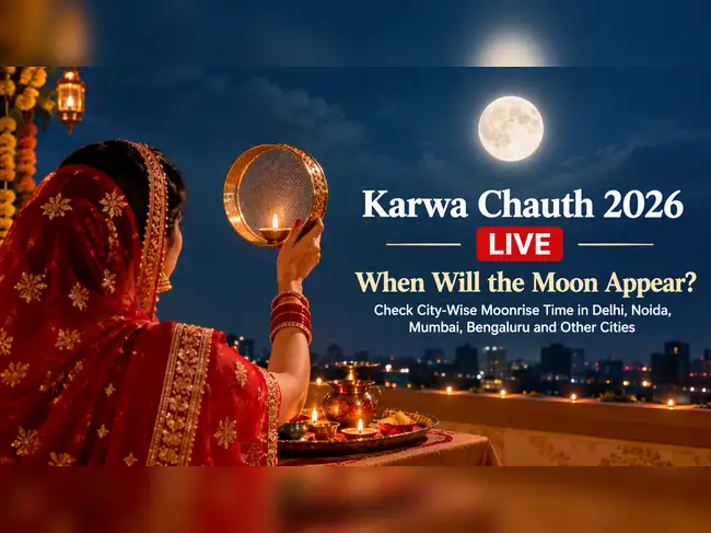 Karwa Chauth 2026 LIVE: When Will the Moon Appear? Check City-Wise ...