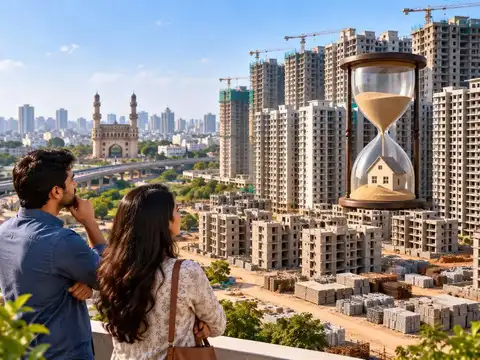 Hyderabad&rsquo;s 28-month housing overhang raises a red flag