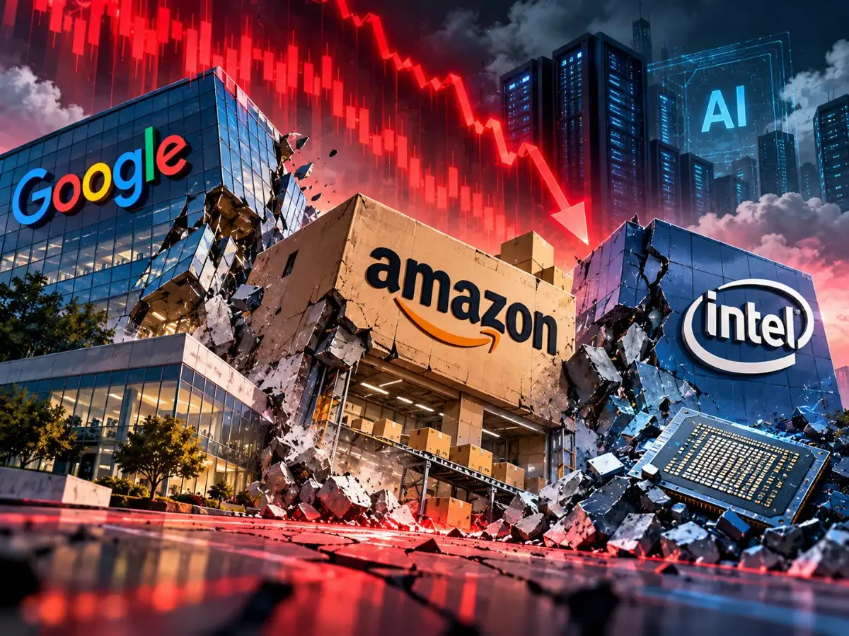 Photo: economictimes.indiatimes.com Tech Giants Trigger New Stock Market Rout Over AI Costs