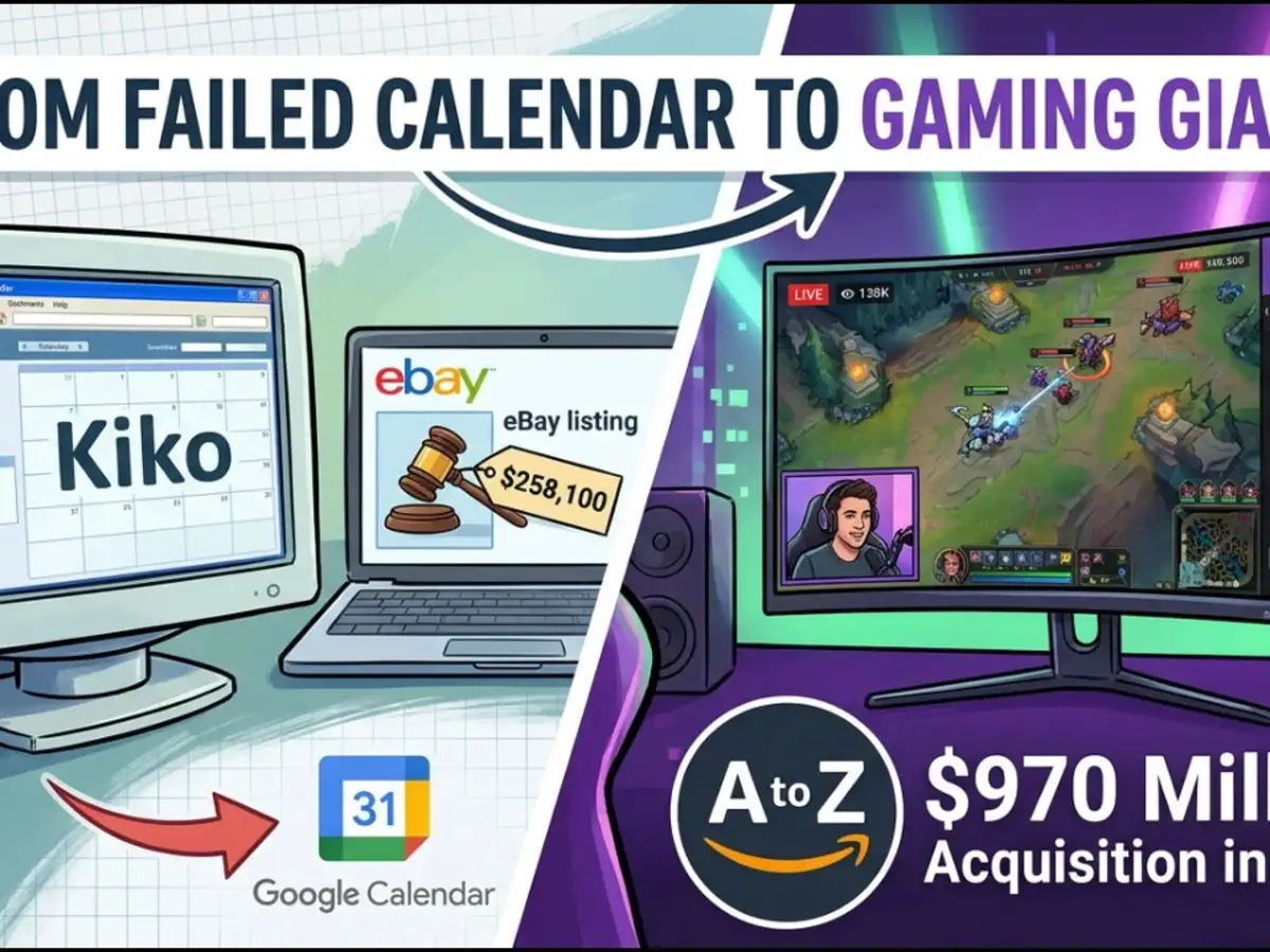 How Google Killed Their First Startup on eBay and Led Them to Build Twitch