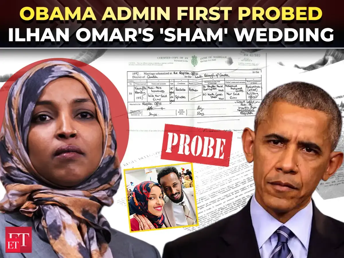 'Obama, not Trump!': Barack Admin first probed Omar's 'sham' wedding, Feds had proof; report claims