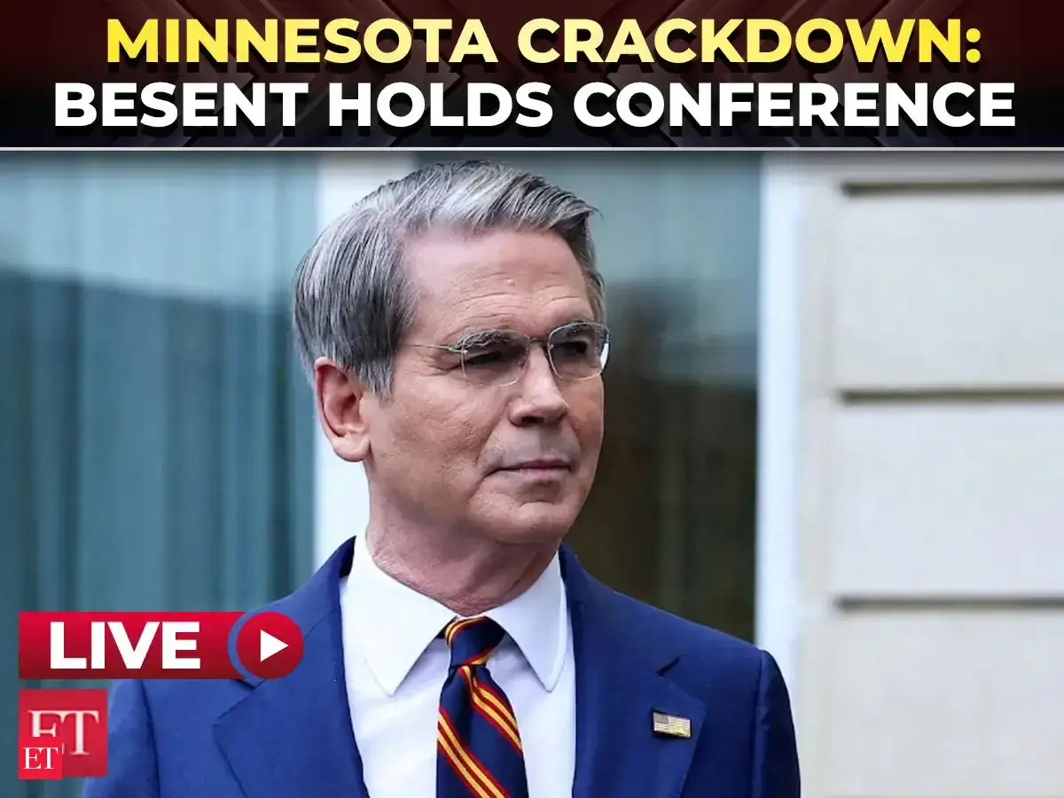LIVE | Trump's war against fraud: Scott Bessent reveals massive scam crackdown in Minnesota