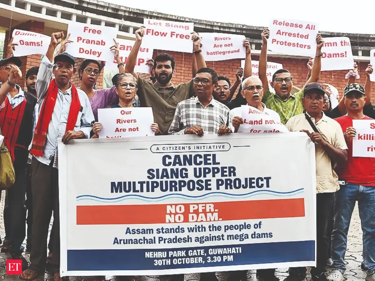 Arunachal deputy CM calls for dialogue amid protests over Siang Dam