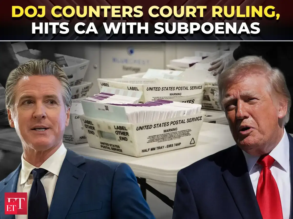 ‘Vote illegally, face…': DOJ subpoenas California election officials over noncitizen voting claims