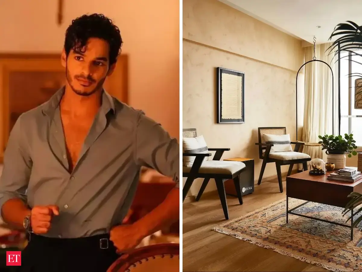 Ishaan Khatter, Shahid Kapoor’s brother, lives in a stunning 3-bedroom sea-facing Bandra apartment with vi