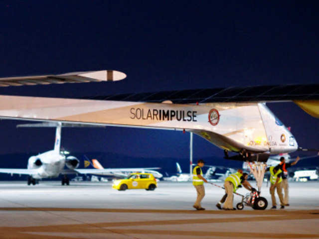 The Solar Impulse HB-SIA experimental aircraft