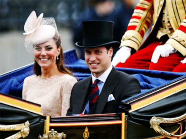Prince William with Catherine