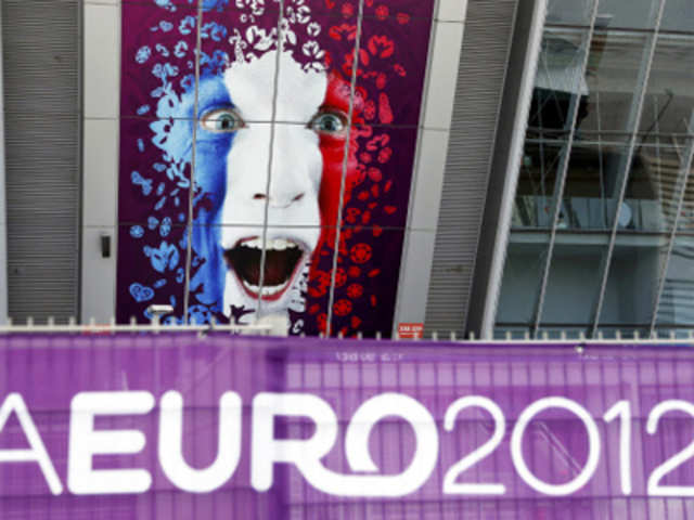 An official Euro 2012 poster