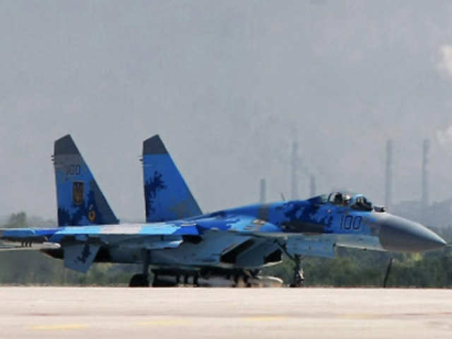 Ukrainian Air Force part of the securtiy arrangements for the Euro 2012 football tournament
