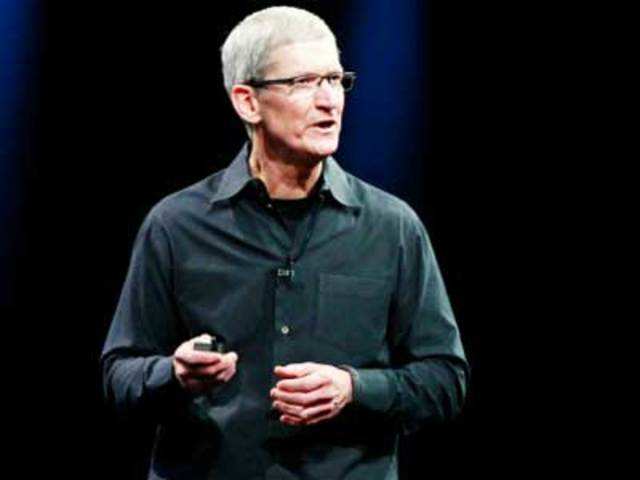 Apple CEO Tim Cook during WWDC