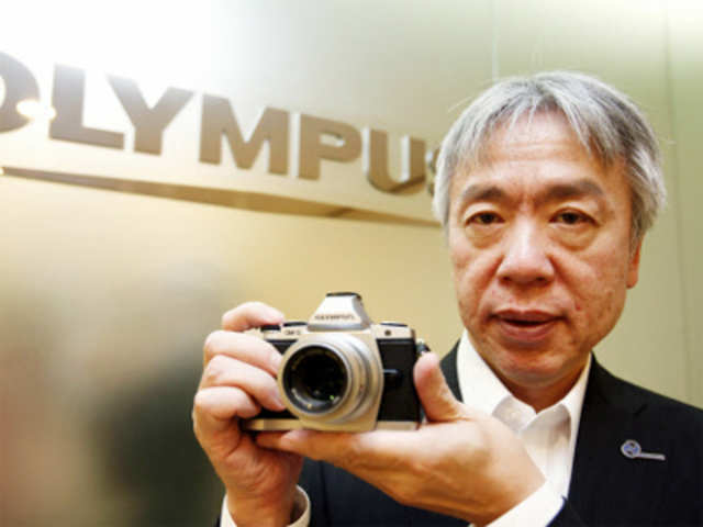 Olympus Corp's new OM-D compact digital camera