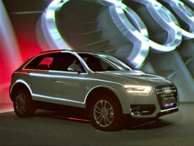 The new Audi Q3 during the local launch of the luxury compact-class SUV in Jakarta