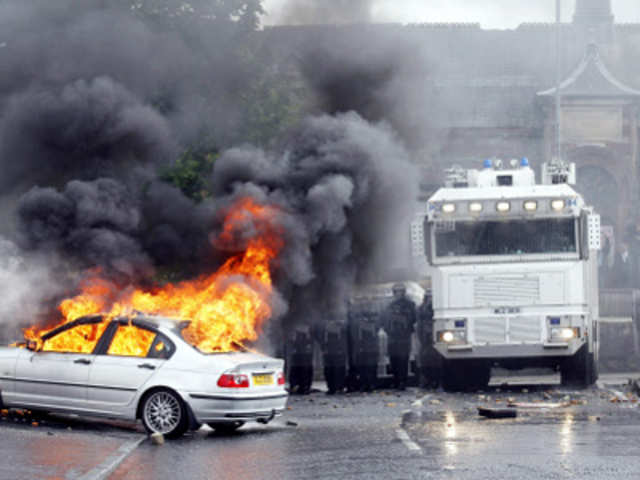 Clashes in Ireland