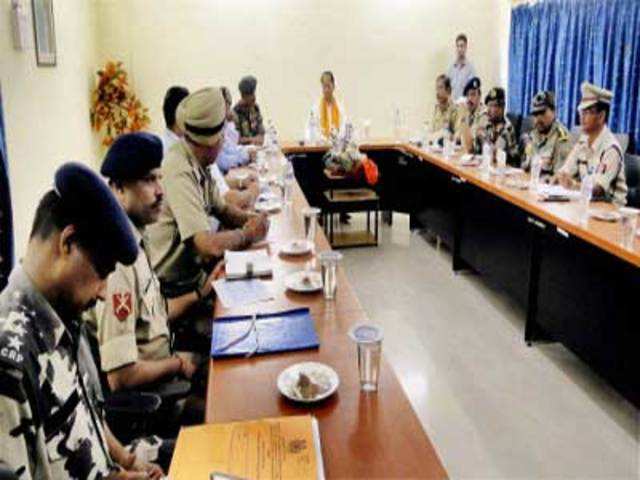 Assam CM in talks with security personnel