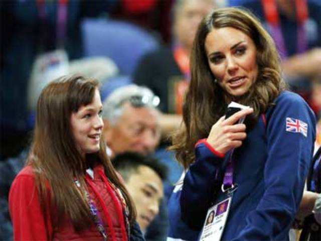 Catherine, Duchess of Cambridge at the London 2012 Olympic Games