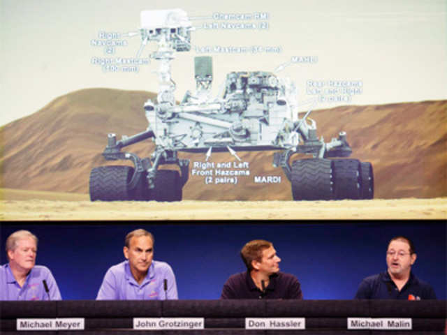 Scientists comment on the seven cameras aboard the Curiosity Mars Rover