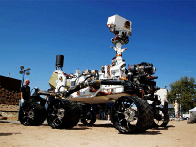 An engineering model of Curiosity rover