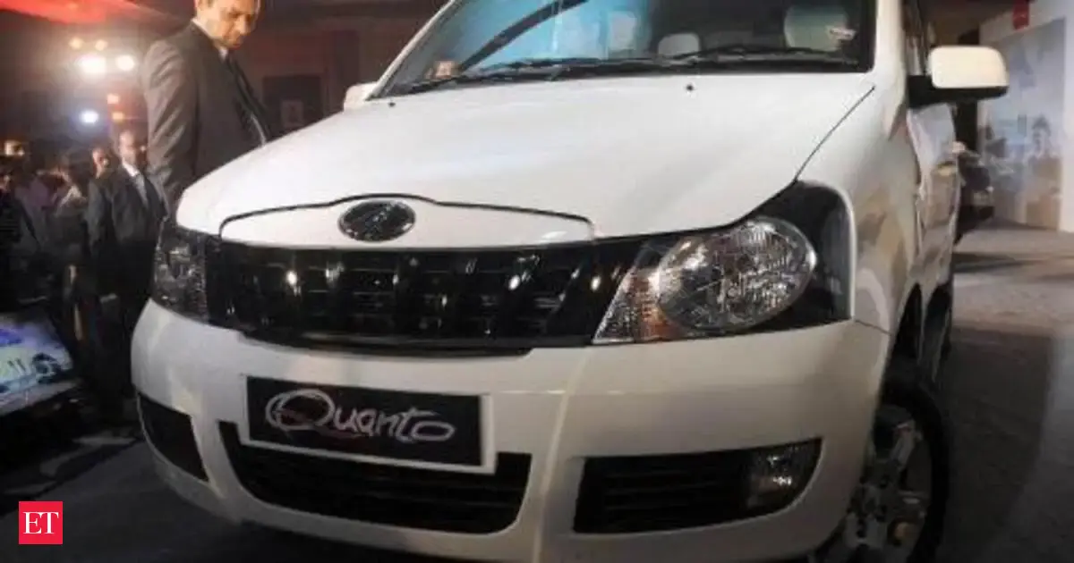 Quanto: Mahindra &amp; Mahindra to produce 2,500 units of SUV in October ...