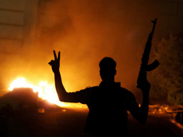 Attack on hardline group in Libya