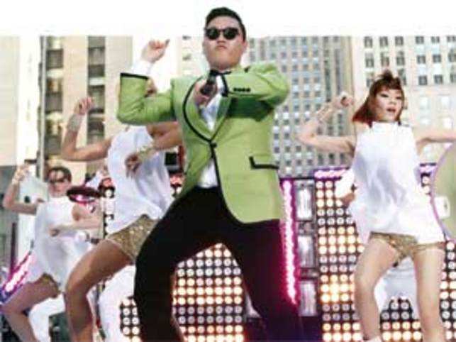 open gangnam style song play