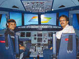 Flight4fantasy: Deepak Agarwal & K Vybhav Srinivasan's flight simulation center