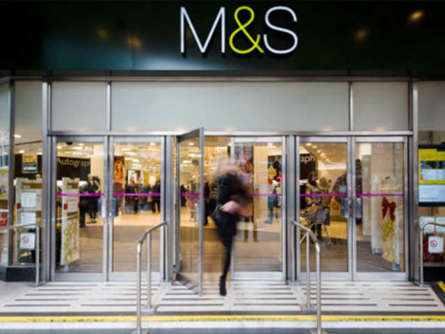 A Marks & Spencer store in central London