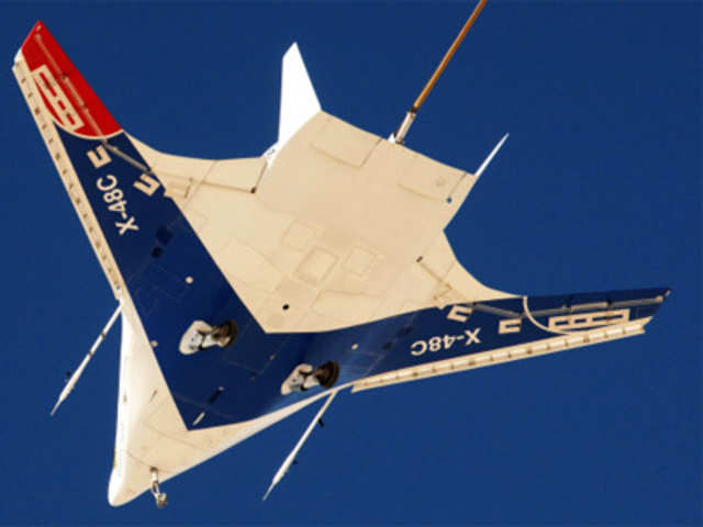 Boeing's X-48C Blended Wing Body research aircraft