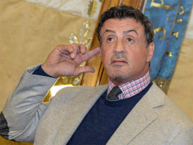US actor Sylvester Stallone