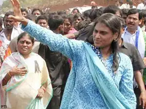 Clad in a salwar kameez and a pair of sneakers, YSR's daughter Sharmila has already covered over 430 km out of targeted 3,000-km padayatra in the last 32 days, helping the party consolidate its base.
Clad in a salwar kameez and a pair of sneakers, YSR's daughter Sharmila has already covered over 430 km out of targeted 3,000-km padayatra in the last 32 days, helping the party consolidate its base.