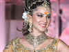 Sunny Leone walks the ramp in bridal avatar