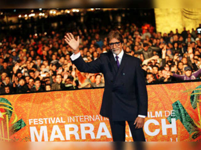 Amitabh Bachchan in Marrakech International Film Festival