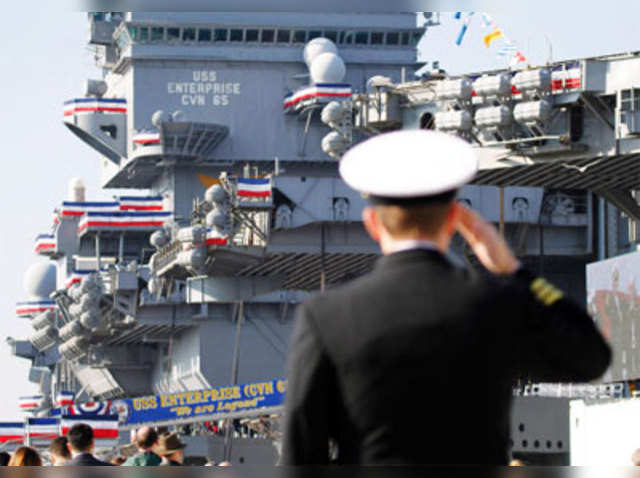 Inactivation ceremony for USS Enterprise