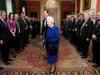 Queen Elizabeth attends UK Cabinet meeting in 10 Downing Street, scripts history