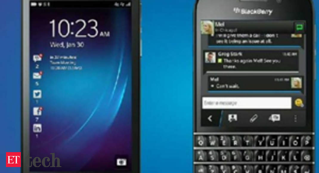 Blackberry Unveils Blackberry Z10 And Blackberry Q10 Smartphones The Economic Times