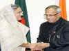 B'desh govt slams Zia for refusal to meet Mukherjee