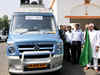 Ultra luxury tourist vehicle launched by Nitish Kumar in Patna